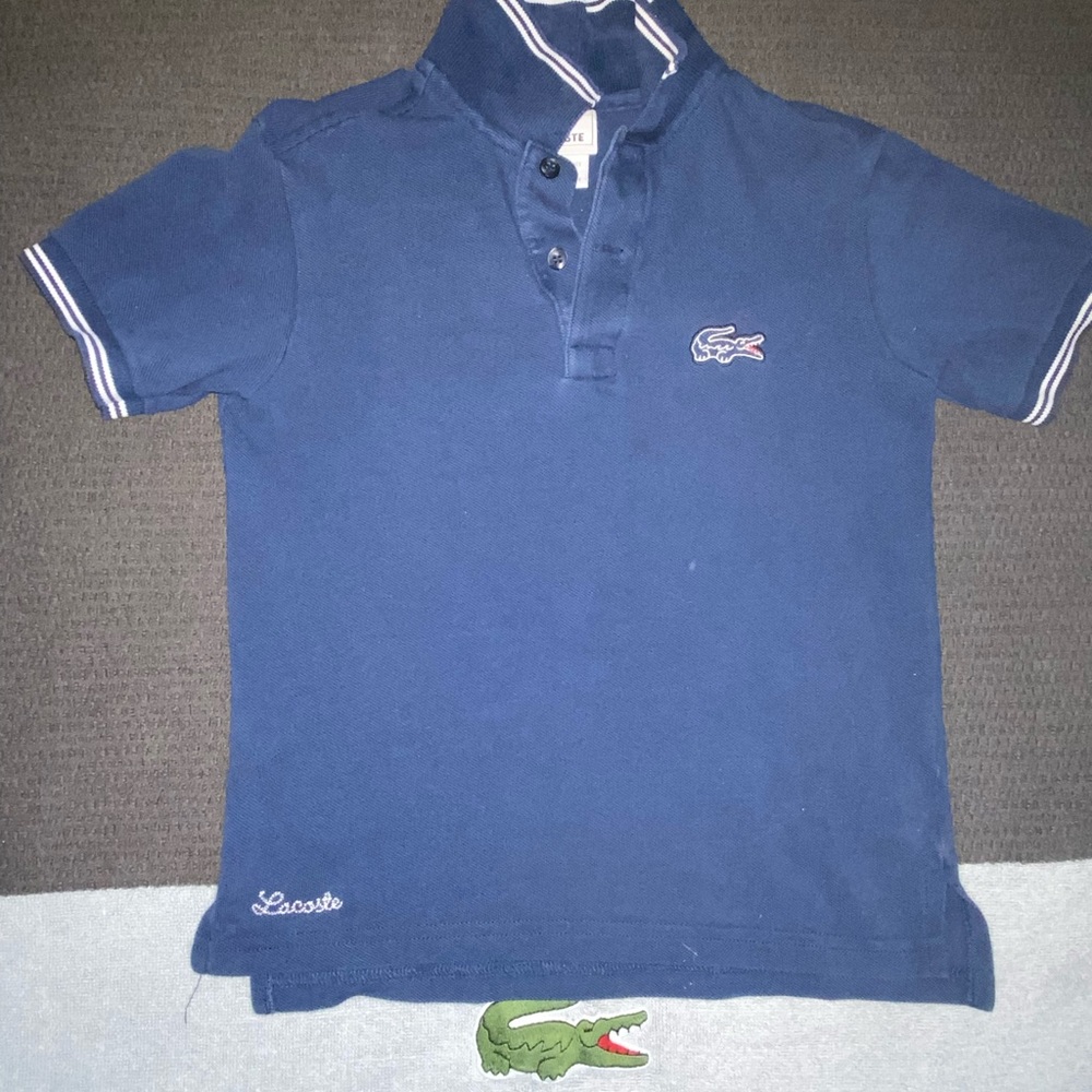 Lacoste Boys Vinatge Washed Polo